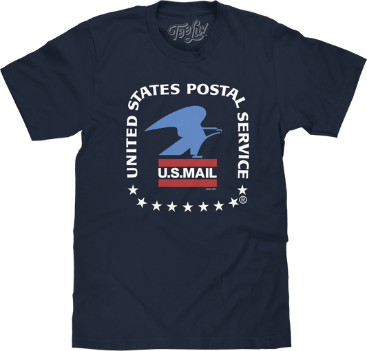 United States Postal Service U.S. Mail Eagle T-Shirt - Navy