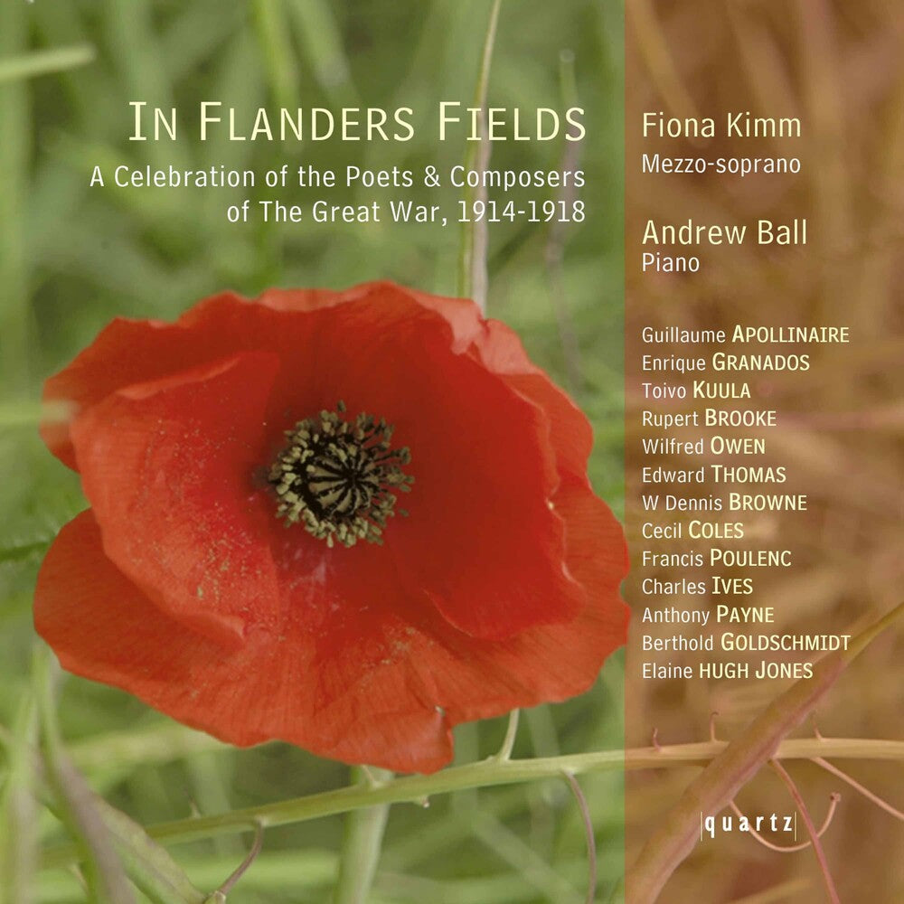 Andrew Ball - In Flanders Fields: Celebration of Poets & Compose [CD]