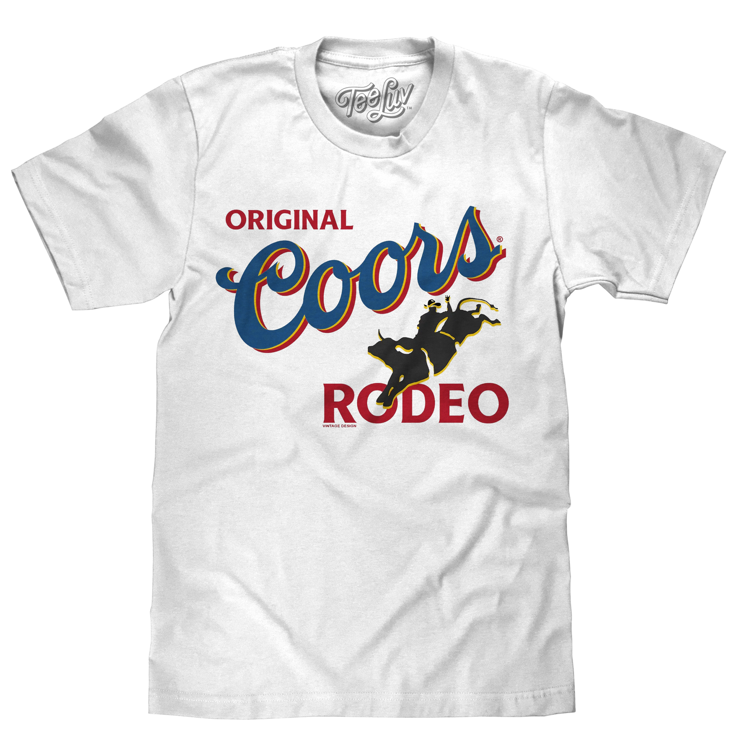 Coors Original Rodeo Beer T-Shirt - White