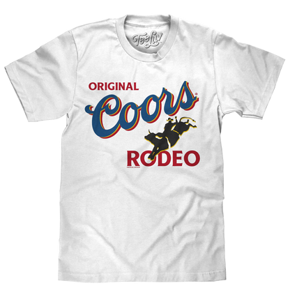 Coors Original Rodeo Beer T-Shirt - White
