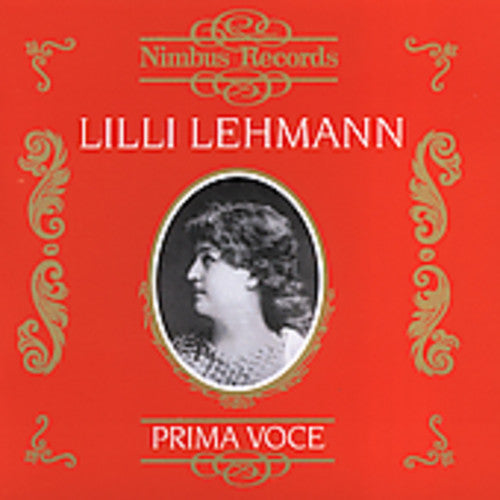 Lilli Lehmann - Prima Voce Music CD