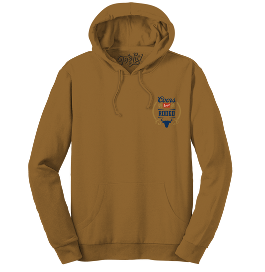 Coors Rodeo Hooded Sweatshirt - Brown