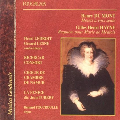 Du Mont/Hayne - Motets / Requiem for Marie de Medici Music CD