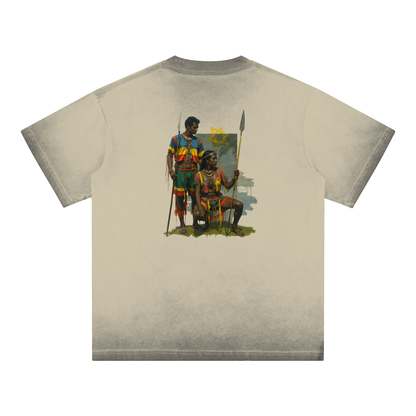 Amaru Khan Stars Truex Reverse Dyed T-shirt