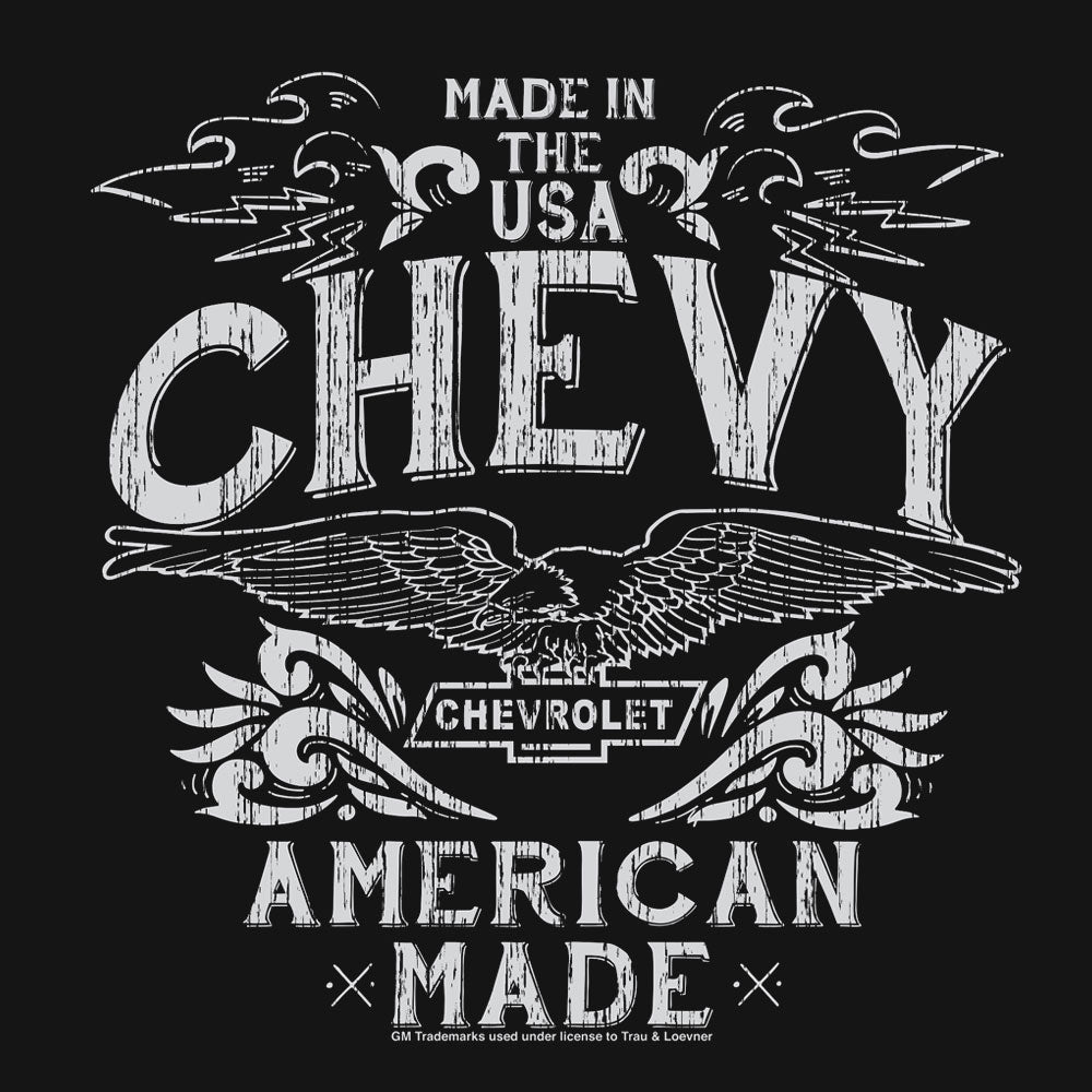 Chevrolet USA T-Shirt - Black