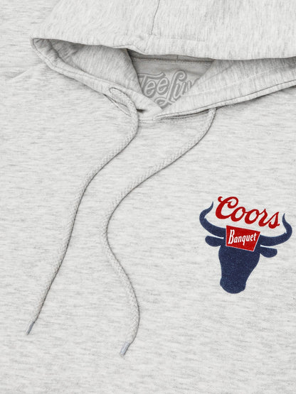 Coors Banquet Rodeo Hooded Sweatshirt - Gray