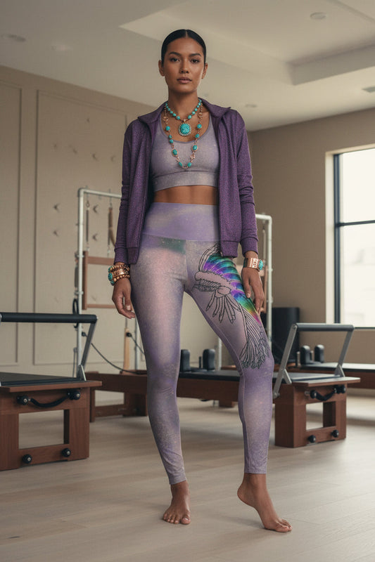 Hazey Breeze Lush High Waist Yoga Leggings