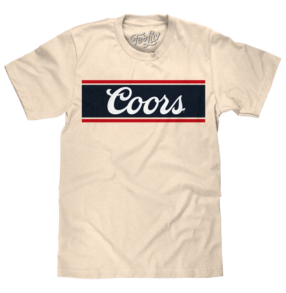 Coors Beer Logo T-Shirt - Cream