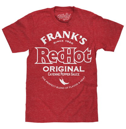 Frank's Red Hot T-Shirt - Heather Red