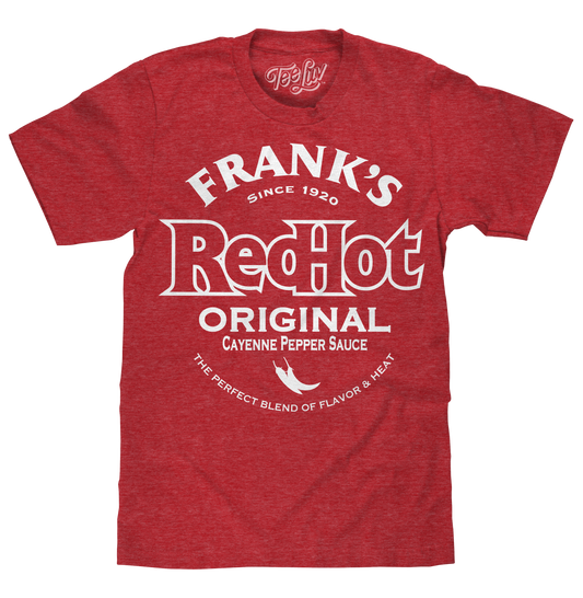 Frank's Red Hot T-Shirt - Heather Red