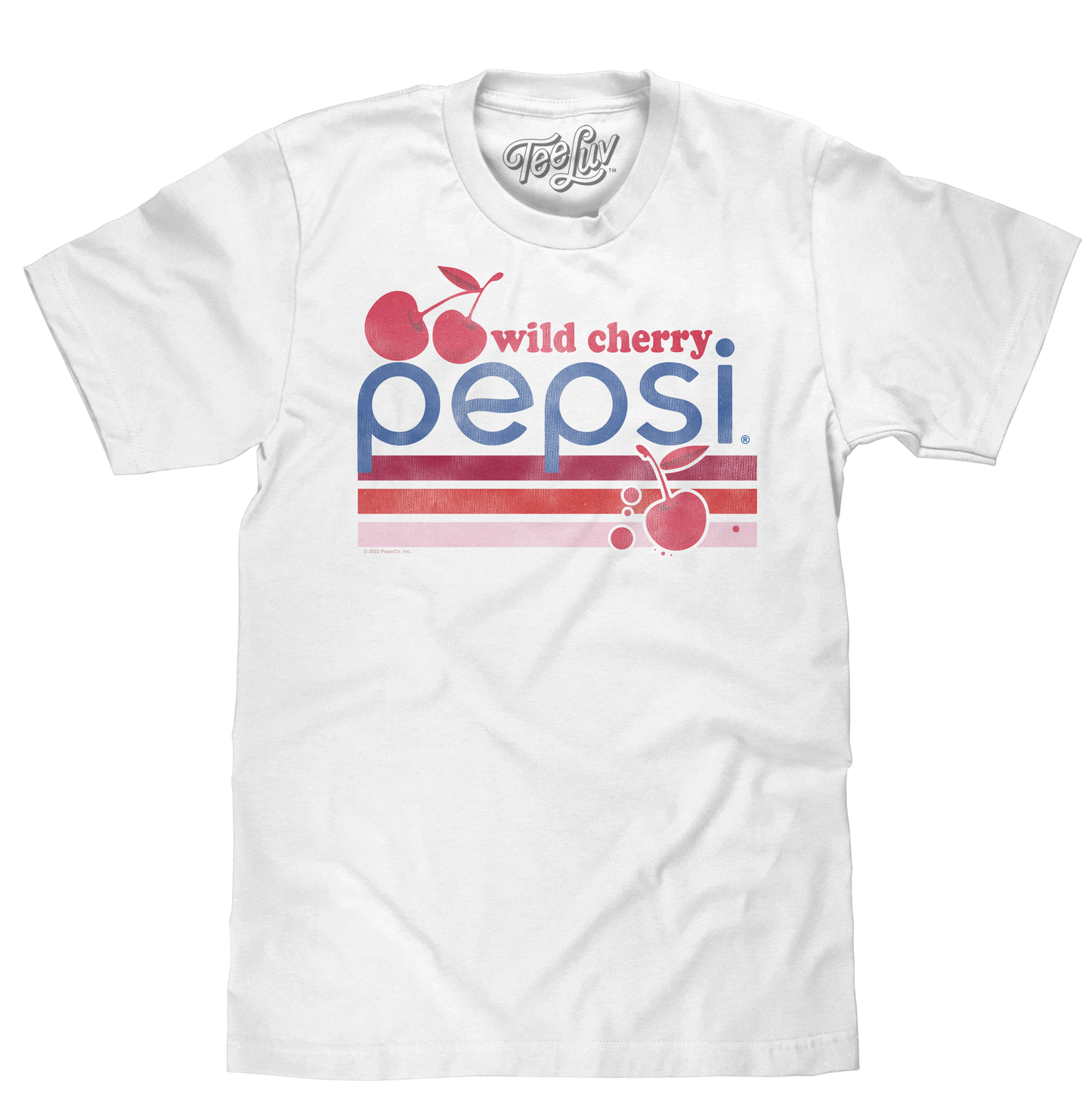 Vintage Wild Cherry Pepsi Logo T-Shirt - White