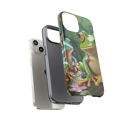 Someone Watching Colorful Frog Tough Phone Case