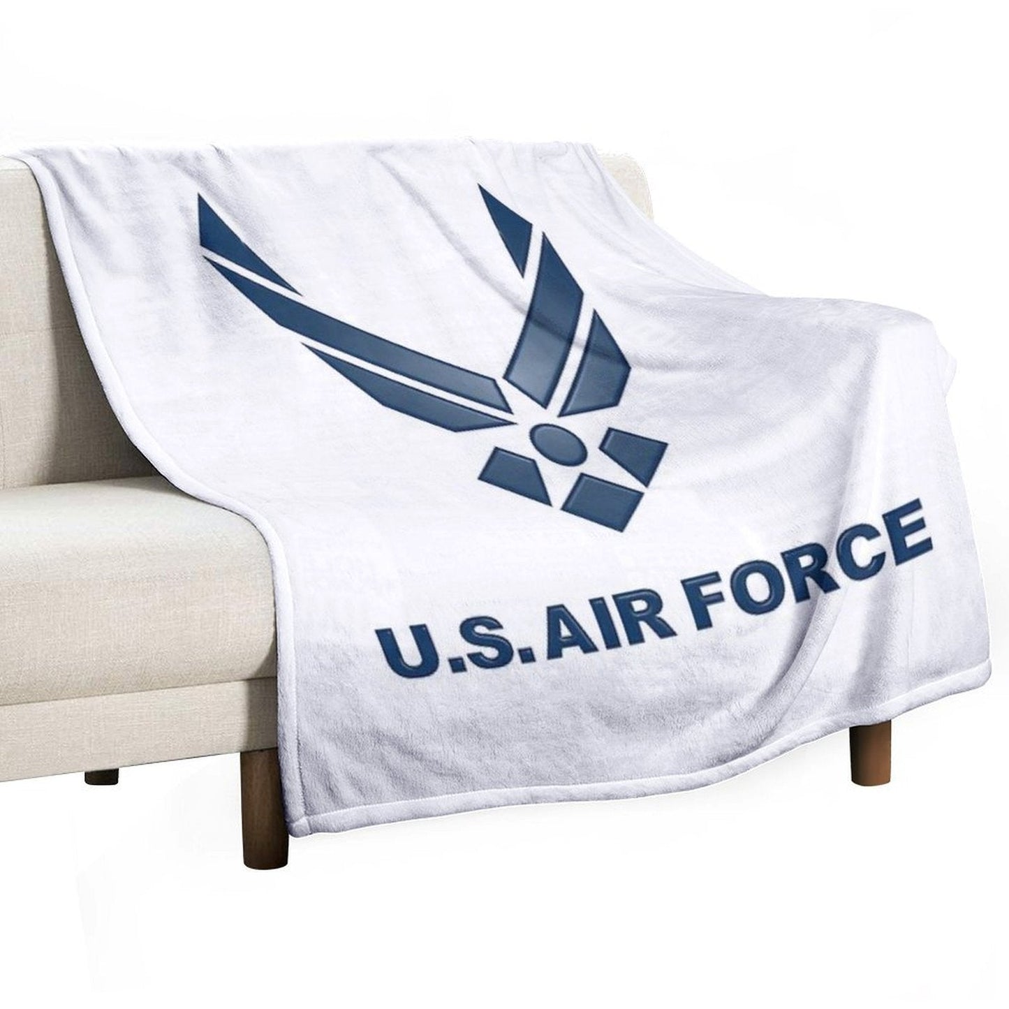 U.  S. Air Force Symbol Throw Blanket