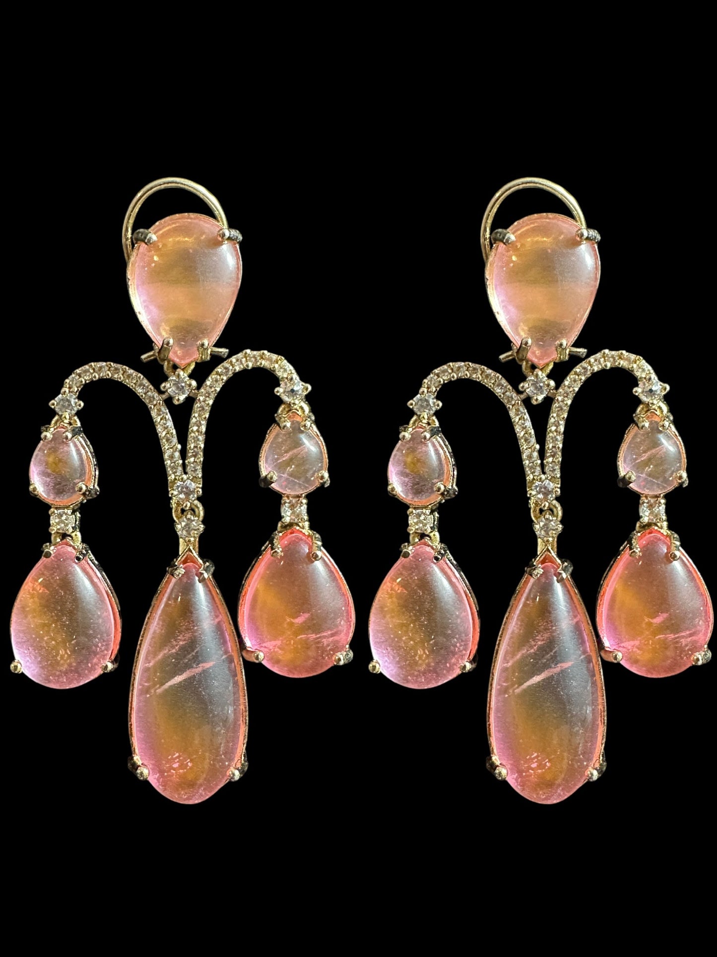 DER712 Cz earrings