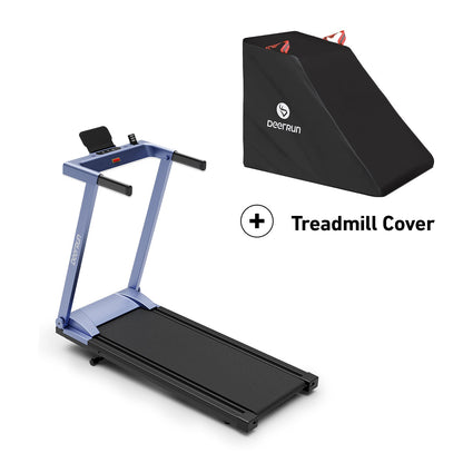 DeerRun A1 Pro Move+  6% Incline Foldable Treadmill——Upgraded Chip & NFC Support | 350Lbs, 10mph Blue