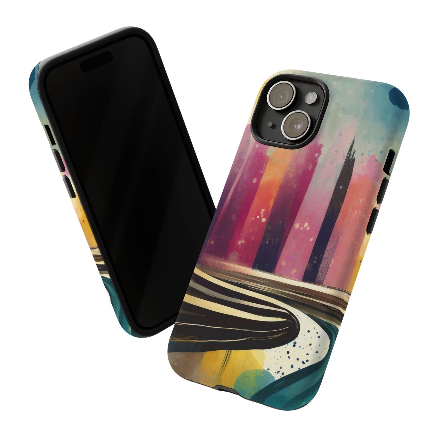 City Skyline Vibrant Tough Phone Case