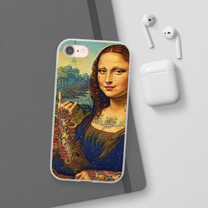 Rebel Mona Lisa Flexi Phone Case