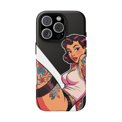 Vintage Tattoo Beauty Tough Phone Case