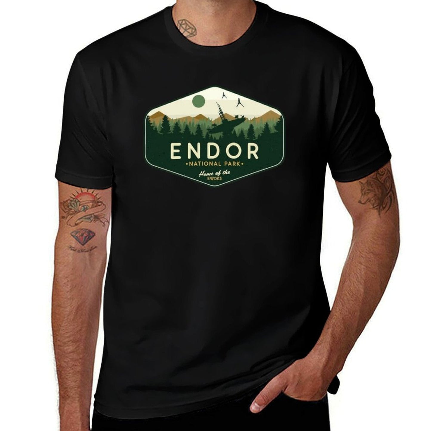 Endor National Park Home of The Ewoks  Quick-drying T-Shirt