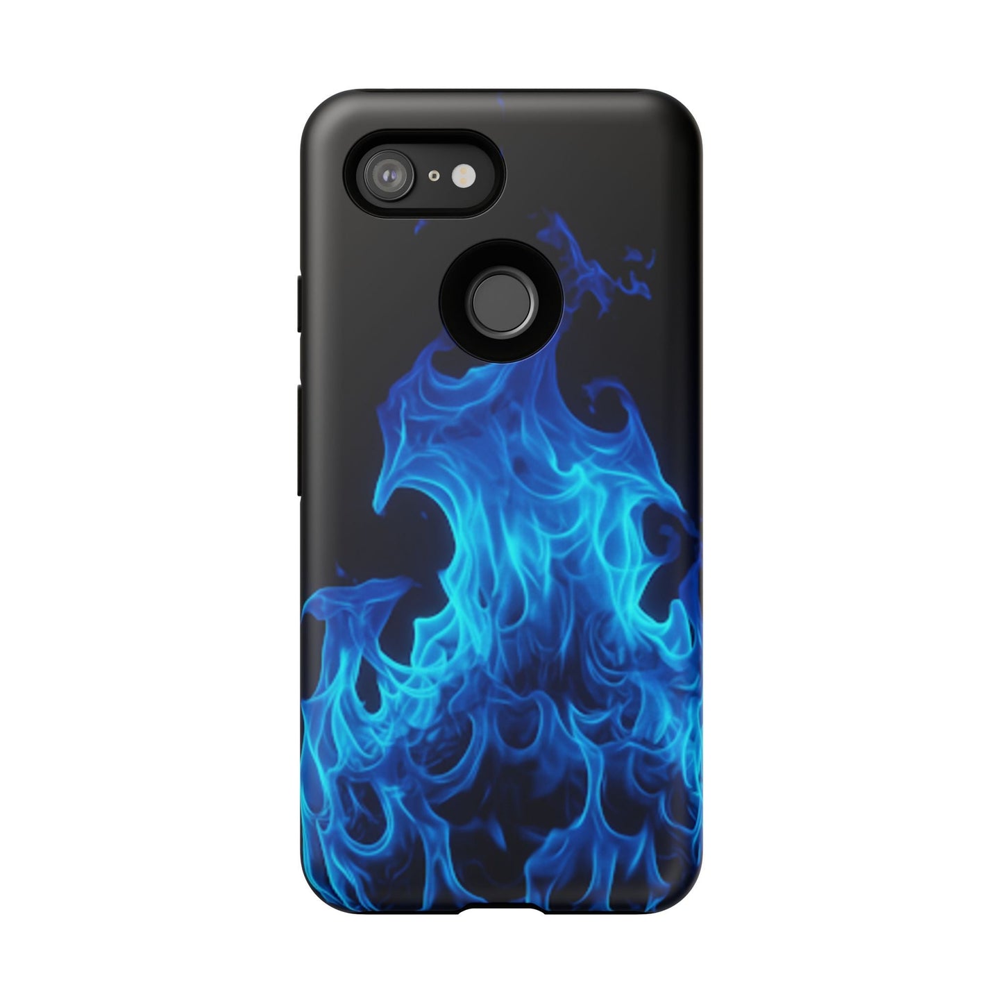 Blue Flames Tough  Phone Case