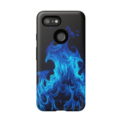 Blue Flames Tough  Phone Case