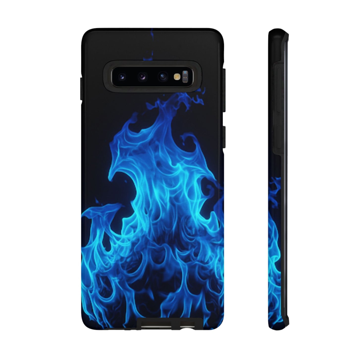 Blue Flames Tough  Phone Case