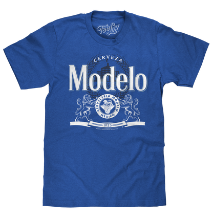 Cerveza Modelo Beer T-Shirt - Royal Blue
