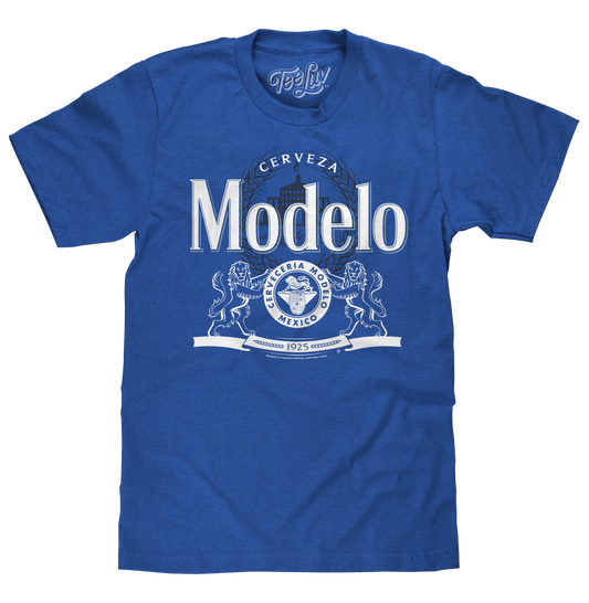 Cerveza Modelo Beer T-Shirt - Royal Blue