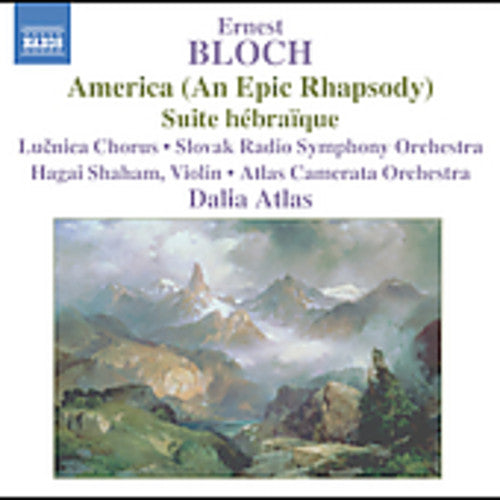 Bloch / Slovak Rso / Shaham / Atlas Camerata Orch - America: An Epic Rhapsody - Music CD