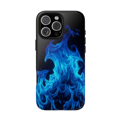 Blue Flames Tough  Phone Case