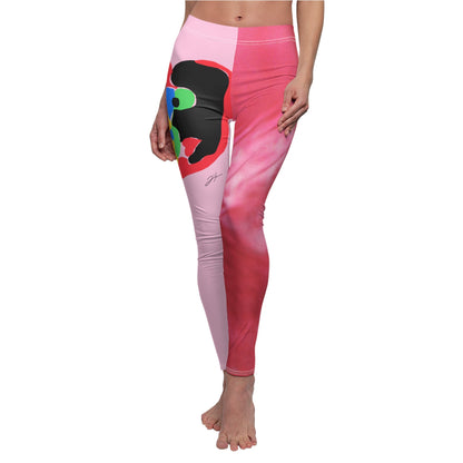 The Heart Brushed Suede Leggings