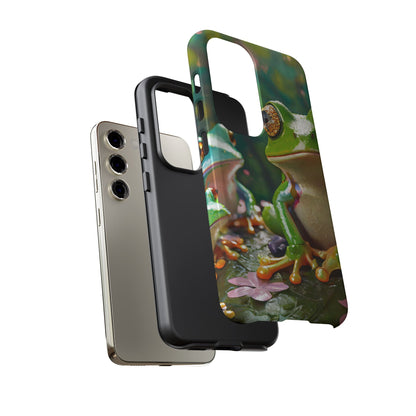 Someone Watching Colorful Frog Tough Phone Case