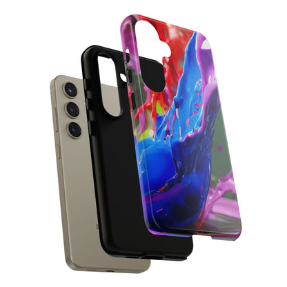 Vibrant Color Splash Tough Phone Case