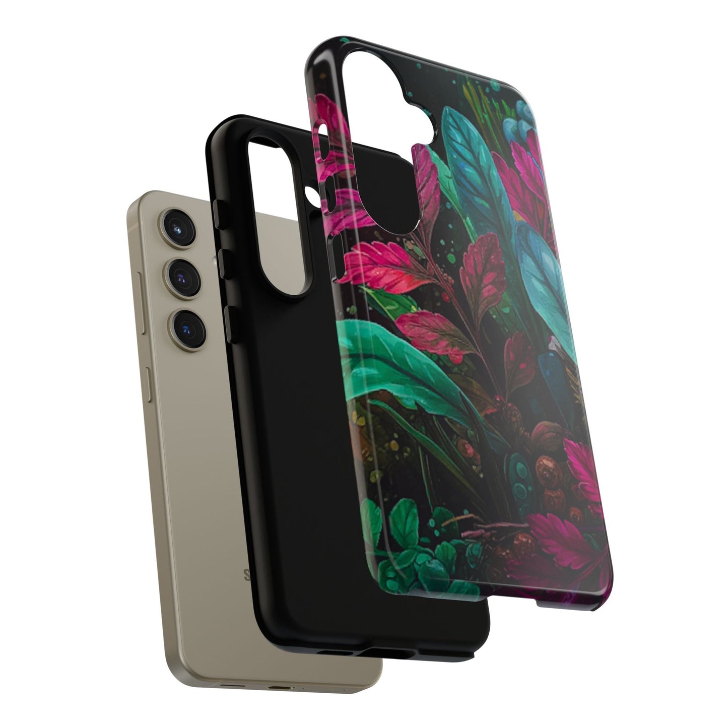 Vibrant Floral Tough Phone Case