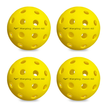 Outdoor Practice Pickleballs - Yellow