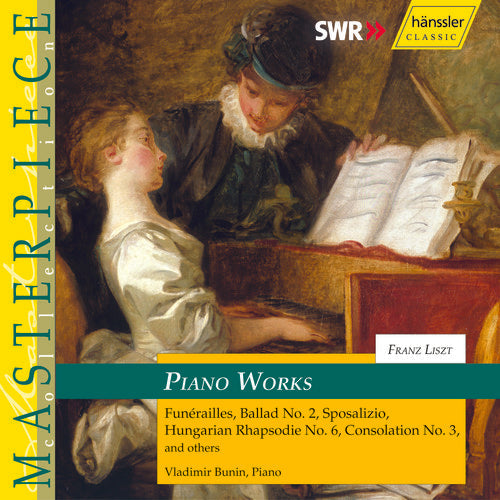 F. LISZT - Piano Works Music CD