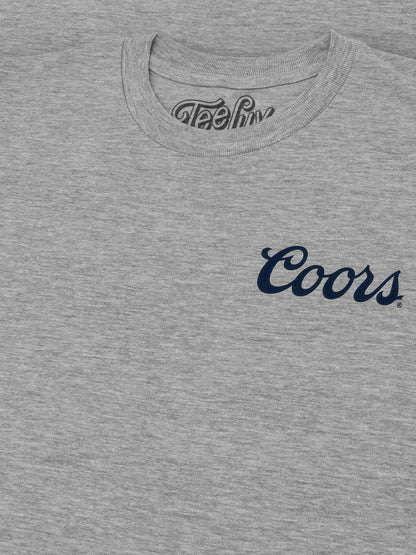 Coors Banquet Since 1873 Front and Back Print T-Shirt - Athletic Heather Gray