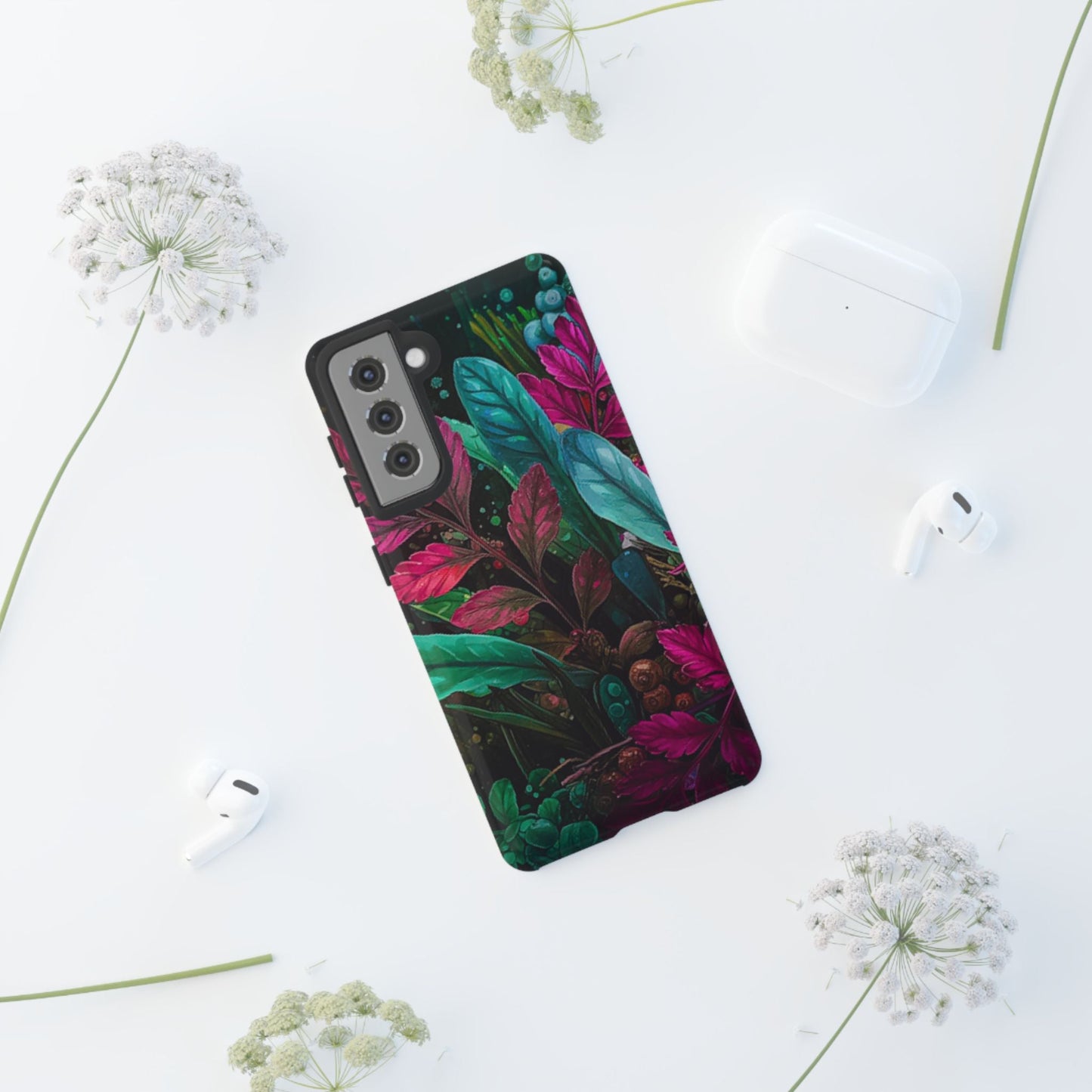 Vibrant Floral Tough Phone Case