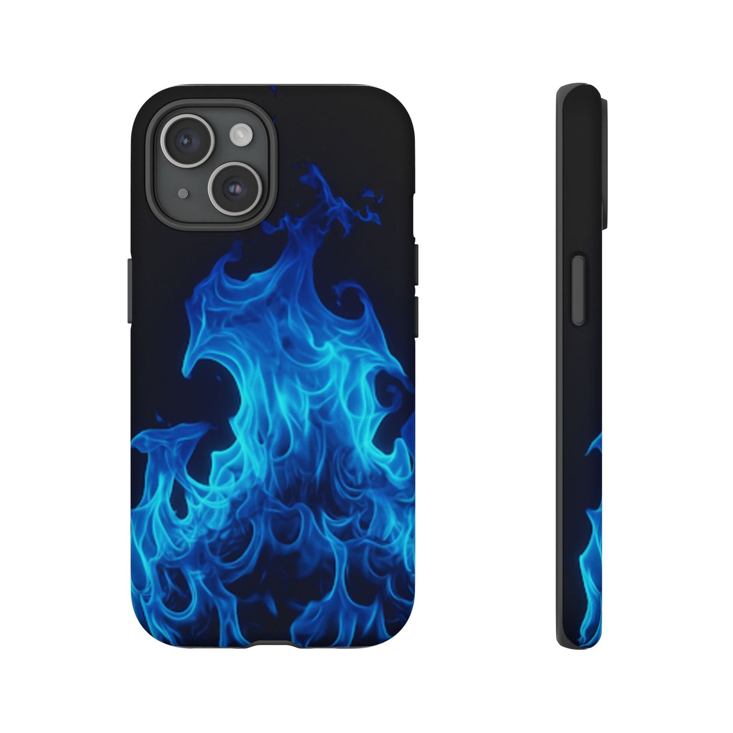 Blue Flames Tough  Phone Case