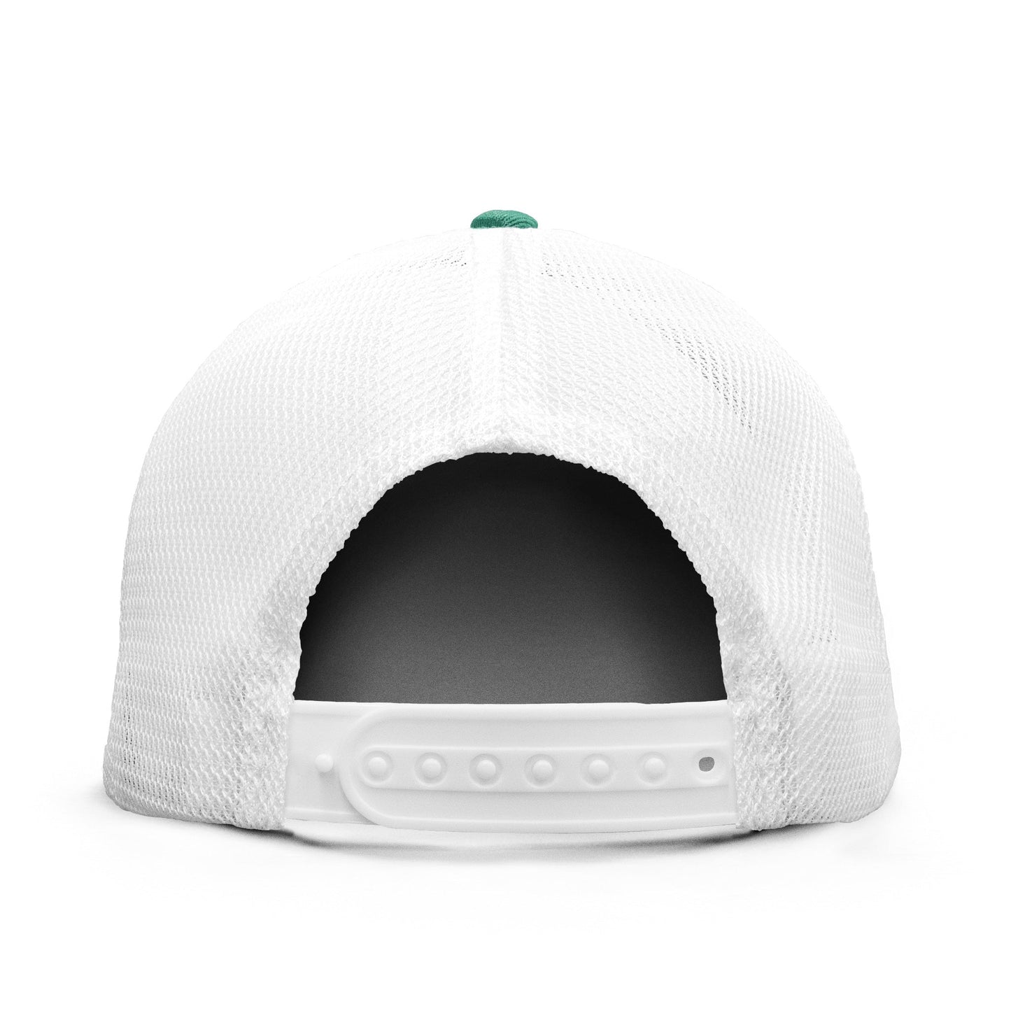 Toyota Car Emblem Mesh Back Baseball Hat - Turquoise/White