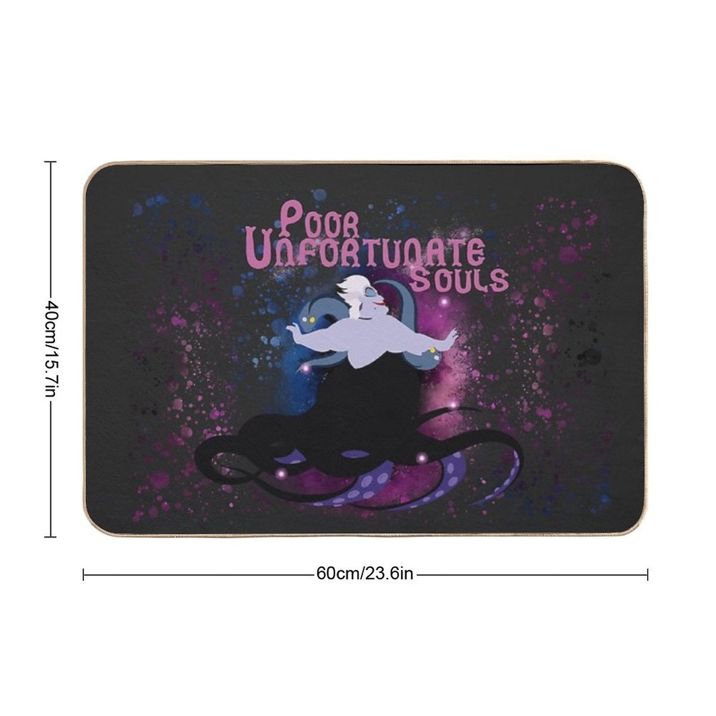 Ursula - Poor Unfortunate Souls Bath Mat