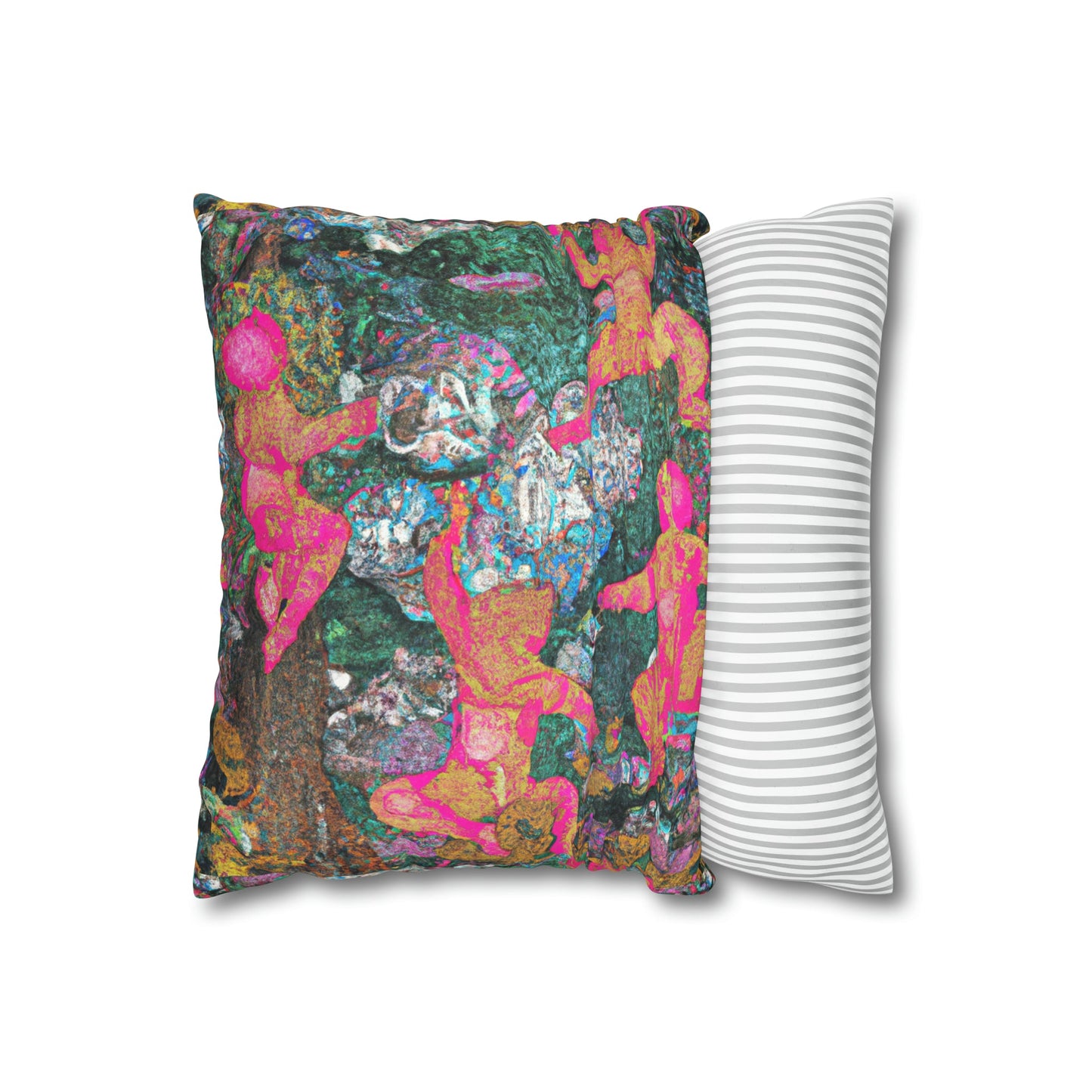 Cezanne's Dancing Bears Micro Suede Pillow Case