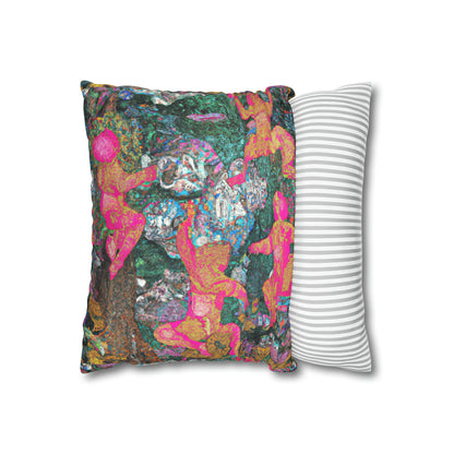 Cezanne's Dancing Bears Micro Suede Pillow Case