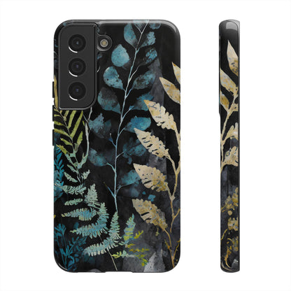 Dark Floral Tough Phone Case