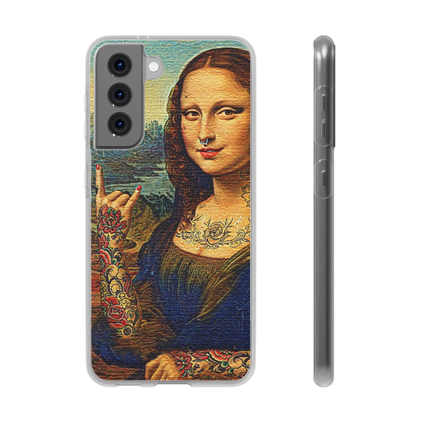 Rebel Mona Lisa Flexi Phone Case