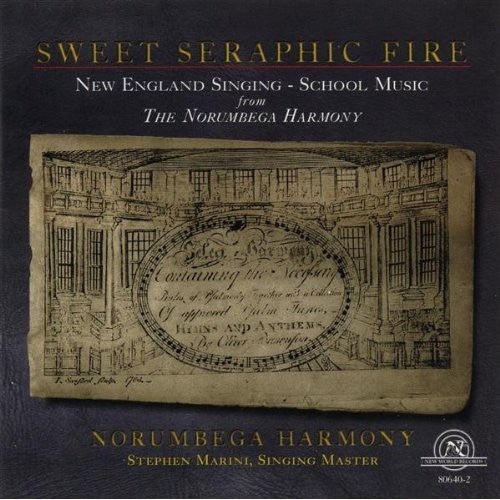 Stephen Marini - Sweet Seraphic Fire Music CD
