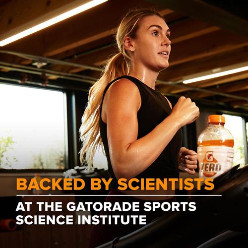 Gatorade Thirst Quencher Zero Sugar Sports Drink, Grape, 12Oz Bottles, 12 Pack, Electrolytes For Rehydration