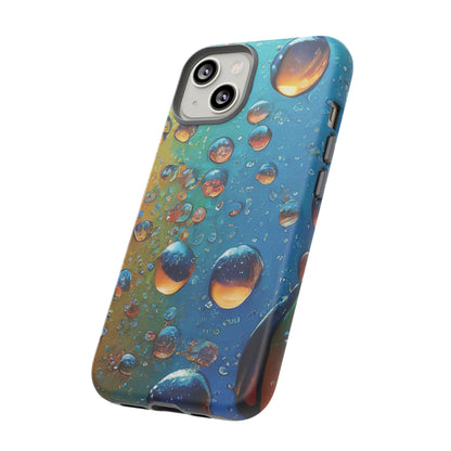 Colorful Water Droplets Tough Phone Case