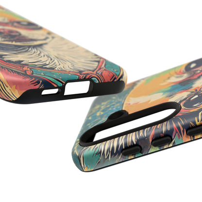 Abstract Chihuahua Tough Phone Cases