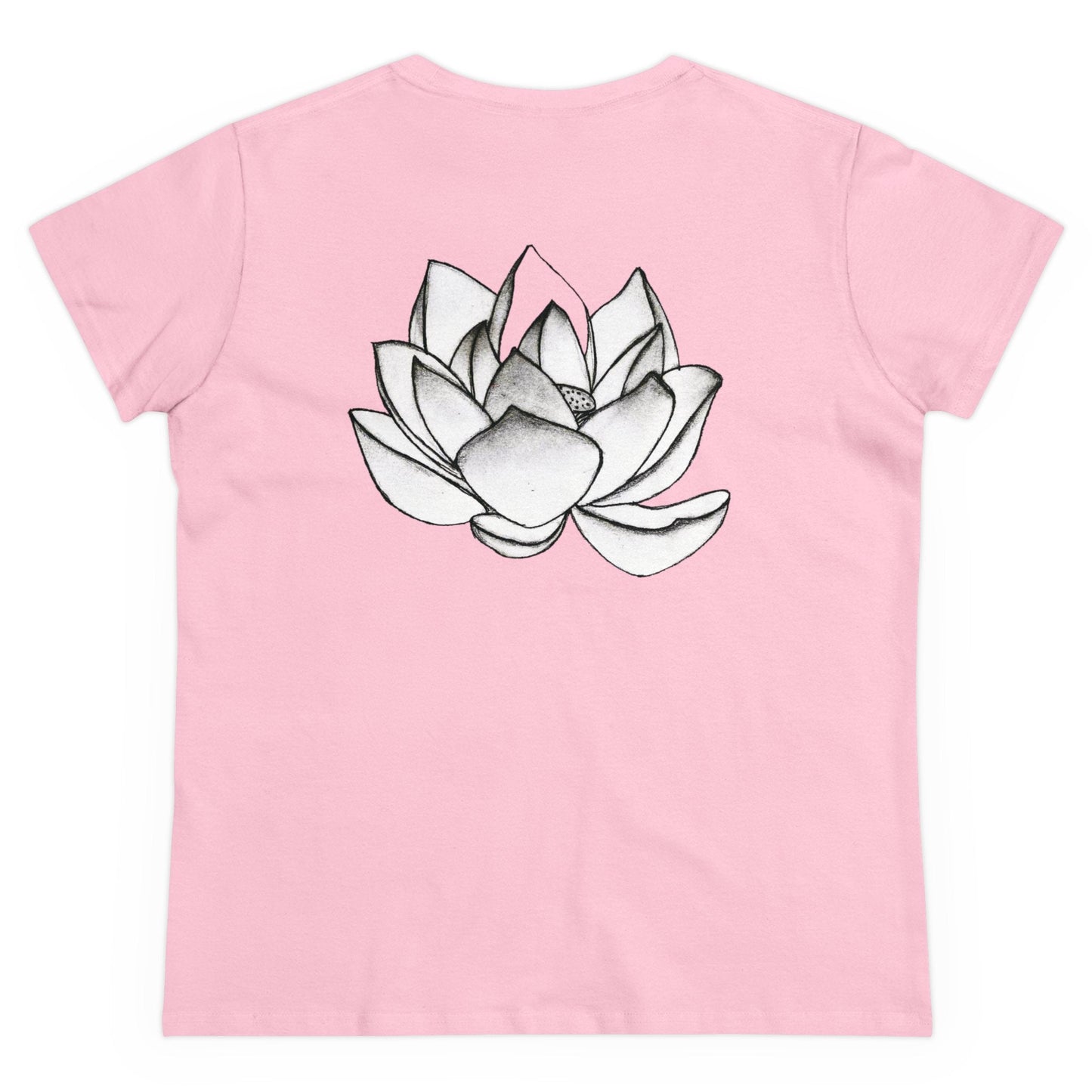 Buddha Gouache Print Women's Cotton Tee
